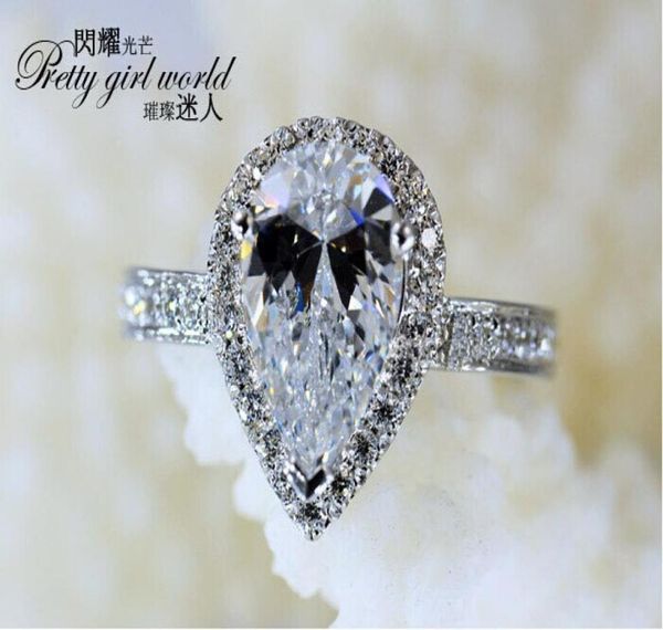 choucong stunning pear cut diamond 925 sterling silver engagement wedding ring sz 511 gift1128200, Slivery;golden
choucong stunning pear cut diamond 925 sterling silver engagement wedding ring sz 511 gift1128200, Slivery;golden