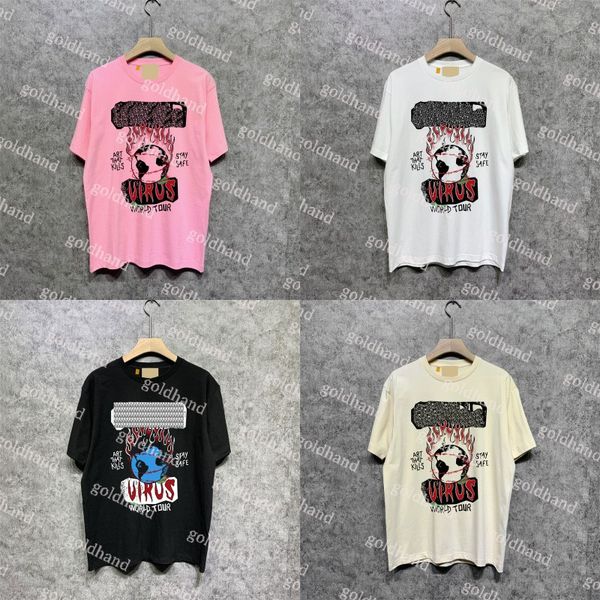 fashion mens womens cotton casual tees designer summer letter printed loose street short sleeve t shirt clothes, White;black
fashion mens womens cotton casual tees designer summer letter printed loose street short sleeve t shirt clothes, White;black