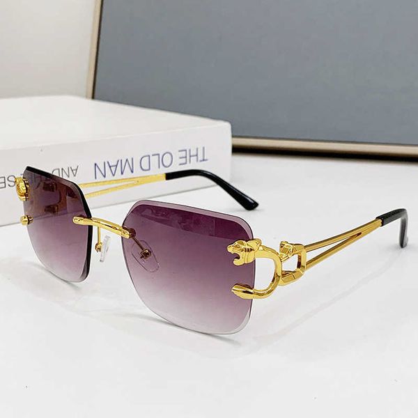 fashion carti sunglasses frameless leopard head 2023 sunglasses new product men's women's with logo box, White;black
fashion carti sunglasses frameless leopard head 2023 sunglasses new product men's women's with logo box, White;black