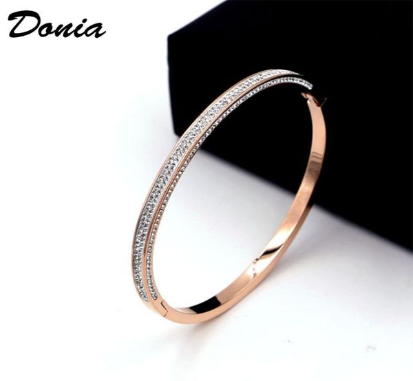 donia jewelry luxury bangle european and american fashion exaggerated full diamond titanium steel microinlaid zircon bracelet des2932626, Black
donia jewelry luxury bangle european and american fashion exaggerated full diamond titanium steel microinlaid zircon bracelet des2932626, Black