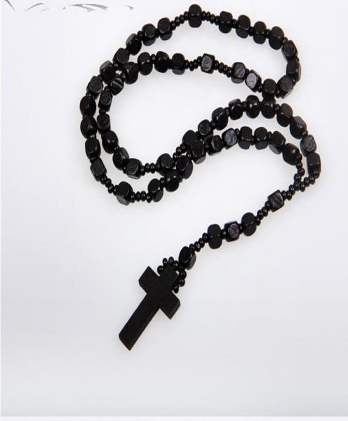 good hardwood rosary beaded jesus cross wooden pendant necklace for men and women fine jewelry 50226201499014, Silver
good hardwood rosary beaded jesus cross wooden pendant necklace for men and women fine jewelry 50226201499014, Silver