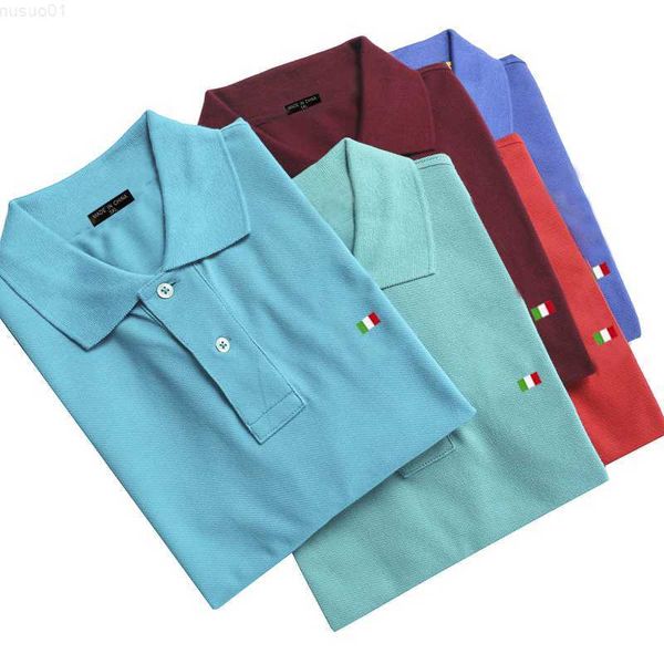 men's t-shirts cotton high-quality polo shirt spring summer vetements homme casual flag lapel fit short sleeve designer t shirt men l23, White;black
men's t-shirts cotton high-quality polo shirt spring summer vetements homme casual flag lapel fit short sleeve designer t shirt men l23, White;black