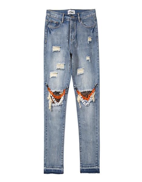 men039s high street patch jeans fashion chain hole straight leg denim pants retro loose casual trousers4174844, Blue
men039s high street patch jeans fashion chain hole straight leg denim pants retro loose casual trousers4174844, Blue