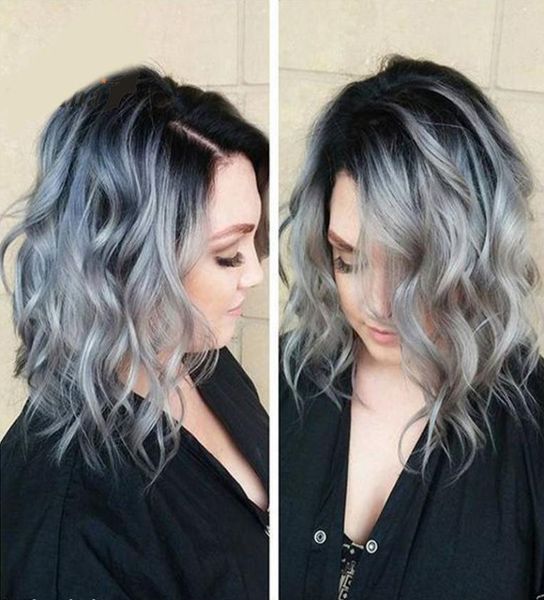 full lace human hair wigs bob wigs ombre two tone t1b grey body wavy brazilian virgin hair 130 150 density bleached knots4167653, Black;brown
full lace human hair wigs bob wigs ombre two tone t1b grey body wavy brazilian virgin hair 130 150 density bleached knots4167653, Black;brown