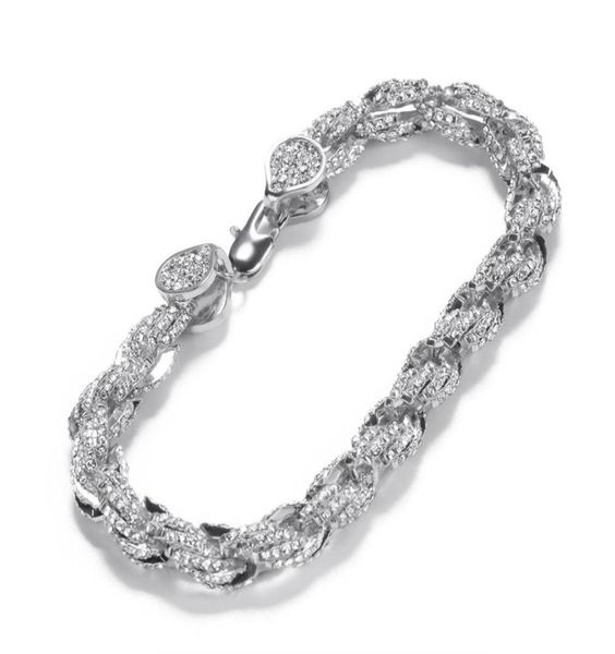 hip hop iced out ed rope chain bracelet for men rosegold silver gold plated hiphop rock style pulseiras femininas9401837, Black
hip hop iced out ed rope chain bracelet for men rosegold silver gold plated hiphop rock style pulseiras femininas9401837, Black