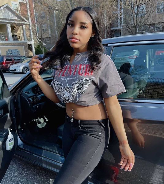 2023ins street spicy girl summer new eagle print t-shirt short sleeve women's wear, White
2023ins street spicy girl summer new eagle print t-shirt short sleeve women's wear, White