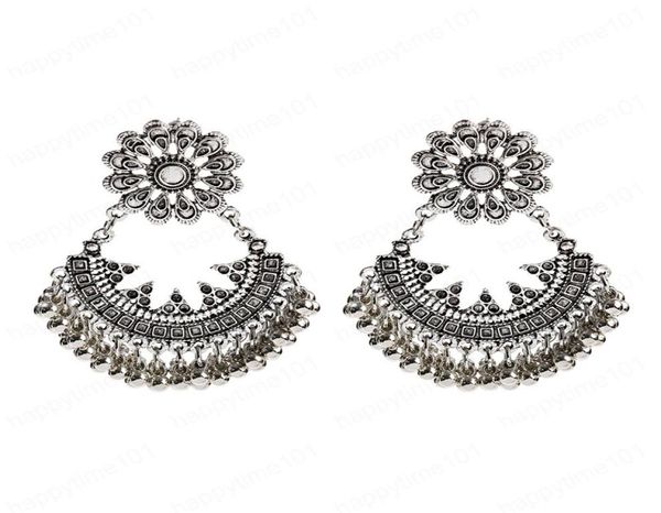 vintage flower earrings for women brincos ethnic boho bells tassel jhumka earrings indian jewelry4815047, Silver
vintage flower earrings for women brincos ethnic boho bells tassel jhumka earrings indian jewelry4815047, Silver