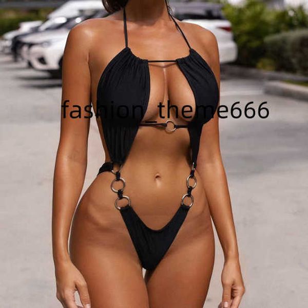 women's swimwear 2023 women summer beachwear underwire ladies bandage hollow out black swimsuit strapping one pieces bikini, White;black
women's swimwear 2023 women summer beachwear underwire ladies bandage hollow out black swimsuit strapping one pieces bikini, White;black