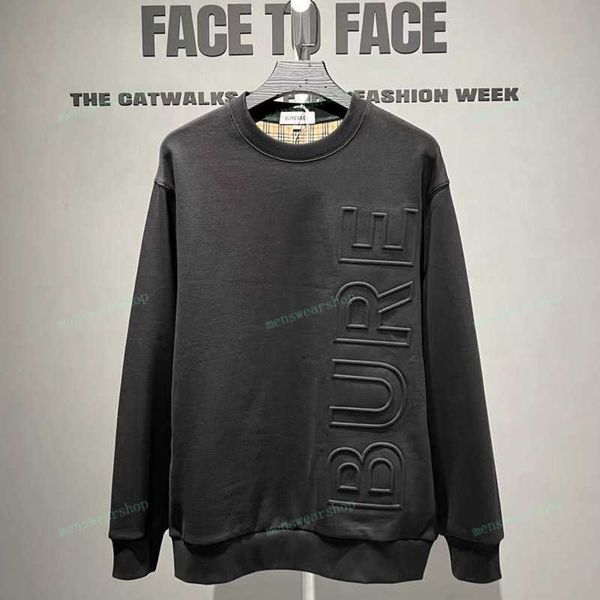 luxury mens sweater designer hoodie burb sweatshirt 3d letter printing pullover coat round neck long sleeve tshirt cotton men sweaters, Black
luxury mens sweater designer hoodie burb sweatshirt 3d letter printing pullover coat round neck long sleeve tshirt cotton men sweaters, Black