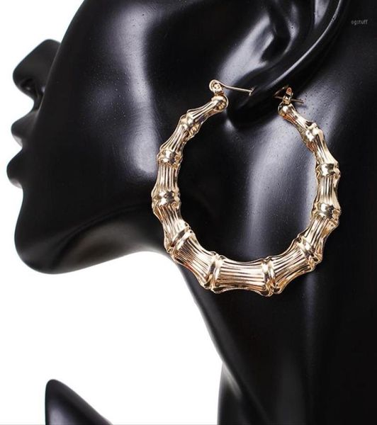 1pair punk large circle wedding hoop earring for women men jewelry hyperbole statement bamboo style earrings e22515644301, Golden;silver
1pair punk large circle wedding hoop earring for women men jewelry hyperbole statement bamboo style earrings e22515644301, Golden;silver