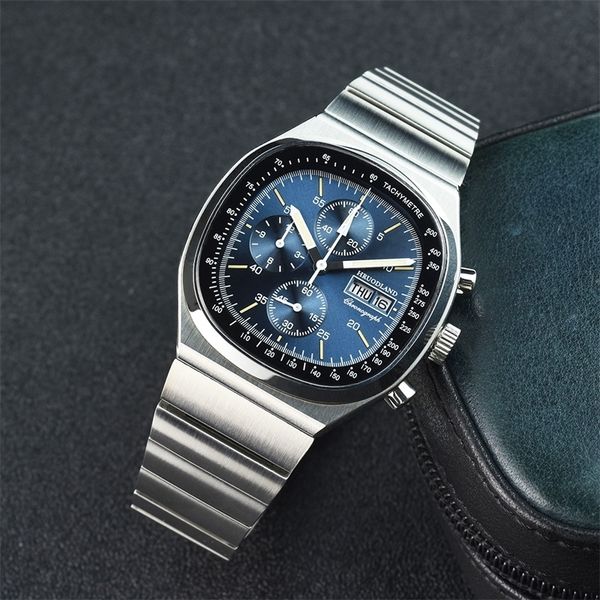 other watches hruodland 2023 vinatge quartz chronograph men sapphire glass blue black stainless steel fashion wristwatch for 230714, Slivery;black
other watches hruodland 2023 vinatge quartz chronograph men sapphire glass blue black stainless steel fashion wristwatch for 230714, Slivery;black