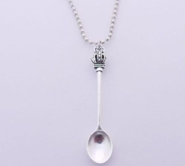 fashion 10pcslot tibetan silver vintage style alice wonderland crown inspired mini tea spoon snuff ball chain necklace diy7465739
fashion 10pcslot tibetan silver vintage style alice wonderland crown inspired mini tea spoon snuff ball chain necklace diy7465739