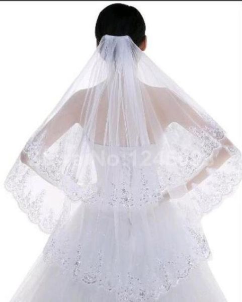 selling in stock two layer white ivory wedding bridal veils with applique edge tulle romantic veil wedding accessories bridal 6051104, Black
selling in stock two layer white ivory wedding bridal veils with applique edge tulle romantic veil wedding accessories bridal 6051104, Black