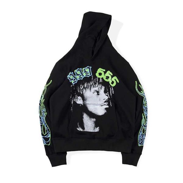 young thug sp5der 555555 american fashion star cooperation pullover hooded men's and women's sweatwear, Black
young thug sp5der 555555 american fashion star cooperation pullover hooded men's and women's sweatwear, Black