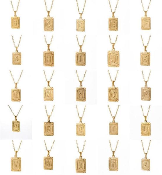 fashion oblong square pendant alphabet style letter necklaces initials a to z letters plate charm with background pattern gilding 1285190, Silver
fashion oblong square pendant alphabet style letter necklaces initials a to z letters plate charm with background pattern gilding 1285190, Silver
