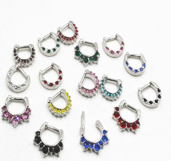 100pcs trendy nose septum clicker rings body piercing jewelry stainless steel bar nose open hoop ring nose piercing 14g 16g3200077, Silver
100pcs trendy nose septum clicker rings body piercing jewelry stainless steel bar nose open hoop ring nose piercing 14g 16g3200077, Silver