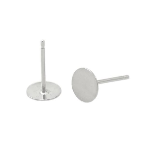 beadsnice 925 sterling silver earring studs with 5 mm round flat pad glue on earring posts earring findings for jewelry making id 8238136, Golden;silver
beadsnice 925 sterling silver earring studs with 5 mm round flat pad glue on earring posts earring findings for jewelry making id 8238136, Golden;silver