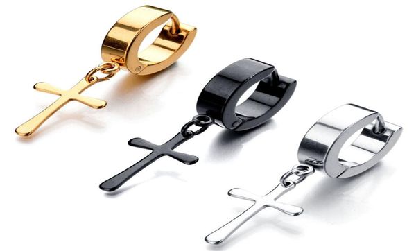 316l titanium steel cross earrings 3 colors high polished anti allergy earrings clip for men and women5388142, Golden
316l titanium steel cross earrings 3 colors high polished anti allergy earrings clip for men and women5388142, Golden