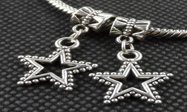 100pcs tibetan silver fivepointed star charms pendant dangle beads fit european bracelet 25mm4079847, Bronze;silver
100pcs tibetan silver fivepointed star charms pendant dangle beads fit european bracelet 25mm4079847, Bronze;silver