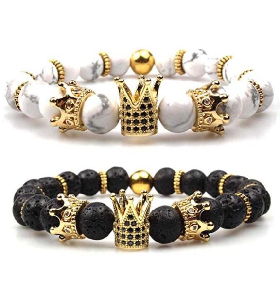 imperial crown lava stone beads bracelet kingqueen luxury charm couple jewelry xmas gift for women men beaded strands6730694, Black
imperial crown lava stone beads bracelet kingqueen luxury charm couple jewelry xmas gift for women men beaded strands6730694, Black