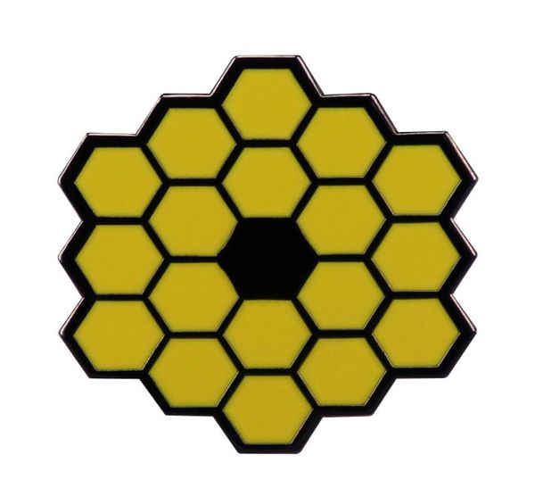 james webb space telescope enamel brooch pins metal honeycomb appearance badges lapel pin jewelry accessories4557884, Blue
james webb space telescope enamel brooch pins metal honeycomb appearance badges lapel pin jewelry accessories4557884, Blue