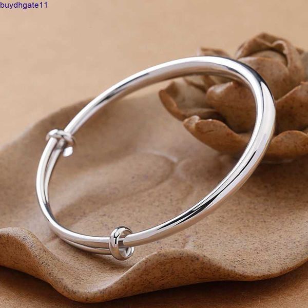 2023 new fashion accessories simple smooth silver plated bracelet female round belly loose mouth solid version imperial concubine adjustable
2023 new fashion accessories simple smooth silver plated bracelet female round belly loose mouth solid version imperial concubine adjustable