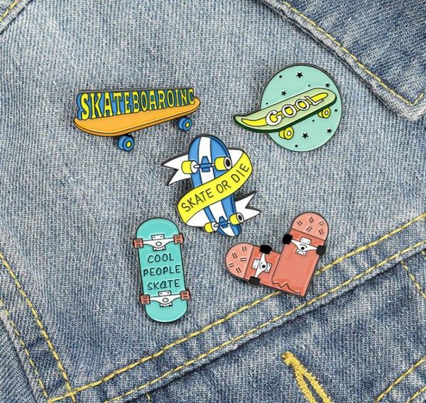 skate or die enamel brooches pin for women fashion dress coat shirt demin metal brooch pins badges promotion gift 2021 new design7174146, Gray
skate or die enamel brooches pin for women fashion dress coat shirt demin metal brooch pins badges promotion gift 2021 new design7174146, Gray