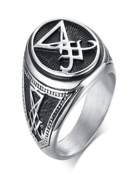 sigil of lucifer satanic rings for men stainless steel symbol seal satan ring demon side jewelry cluster7440938, Golden;silver
sigil of lucifer satanic rings for men stainless steel symbol seal satan ring demon side jewelry cluster7440938, Golden;silver