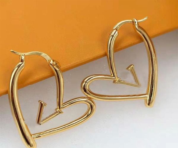 designer jewelry earring luxury womens classic love hoop earrings fashion style studs gold plated stud brand earrings for women gi6096751, Golden;silver
designer jewelry earring luxury womens classic love hoop earrings fashion style studs gold plated stud brand earrings for women gi6096751, Golden;silver
