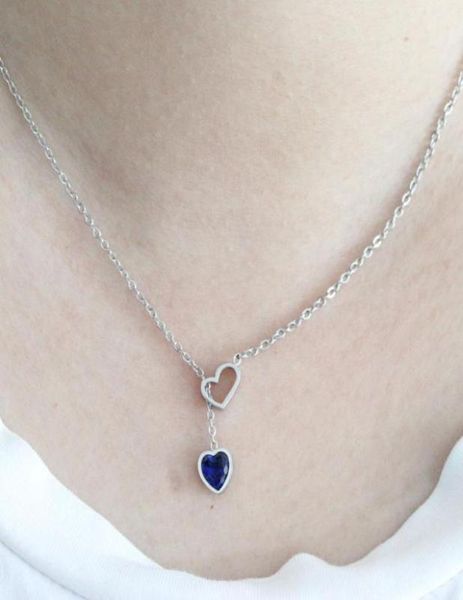 design fashion titanium jewelry heart crystal pendant necklace 316l stainless steel chain for women collares necklaces8320021, Silver
design fashion titanium jewelry heart crystal pendant necklace 316l stainless steel chain for women collares necklaces8320021, Silver