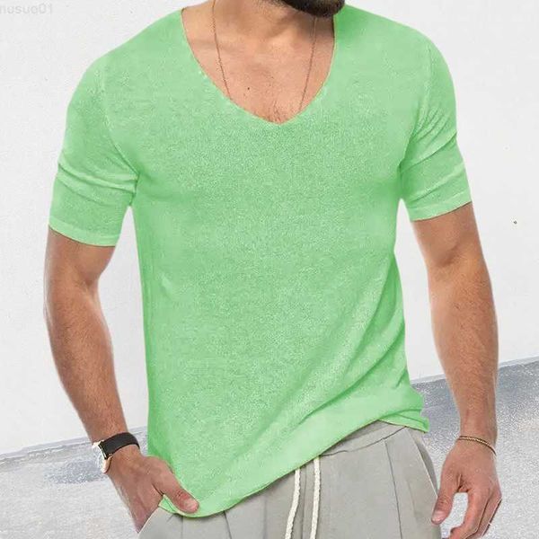 men's t-shirts vintage loose v neck knitting men's t shirt 2023 spring summer clothes men casual solid color sweater jumpers men, White;black
men's t-shirts vintage loose v neck knitting men's t shirt 2023 spring summer clothes men casual solid color sweater jumpers men, White;black