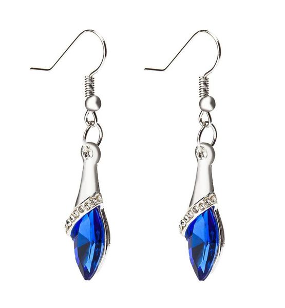 new exquisite bright blue crystal earrings multi color water drop earrings fashion elegant dangle earring jewelry for women4838433, Silver
new exquisite bright blue crystal earrings multi color water drop earrings fashion elegant dangle earring jewelry for women4838433, Silver