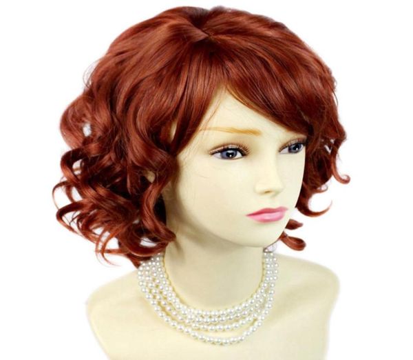 new lovely short wig curly fox red summer style skin ladies wigs uk by wiwigs1081293, Black
new lovely short wig curly fox red summer style skin ladies wigs uk by wiwigs1081293, Black