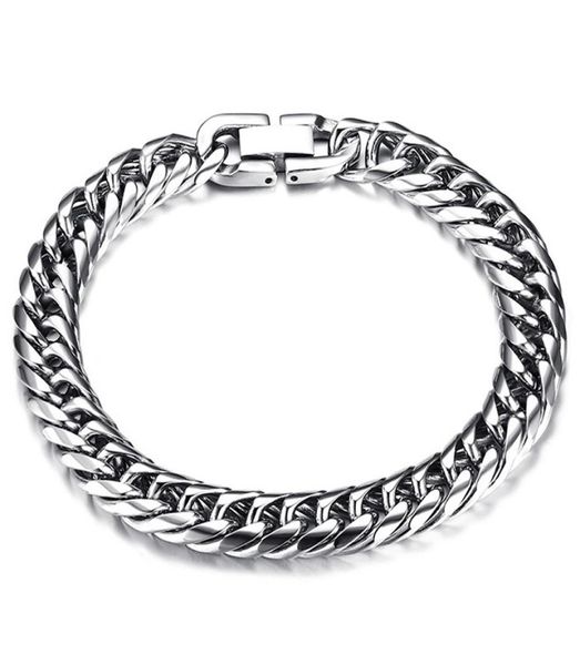 silver bracelets mens stainless steel chain on hand for man charm cuban link accessories gifts men punklink1602853, Black
silver bracelets mens stainless steel chain on hand for man charm cuban link accessories gifts men punklink1602853, Black
