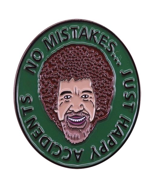 funny bob ross quotes badge no mistakes just happy accidents inspirational brooch cute cartoon painter pin art accessory6028588, Gray
funny bob ross quotes badge no mistakes just happy accidents inspirational brooch cute cartoon painter pin art accessory6028588, Gray