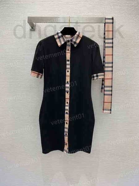 basic & casual dresses designer womens classic plaid stitching hip short-sleeved polo dress long for women clothing size s-xxl 4kbb, Black;gray
basic & casual dresses designer womens classic plaid stitching hip short-sleeved polo dress long for women clothing size s-xxl 4kbb, Black;gray