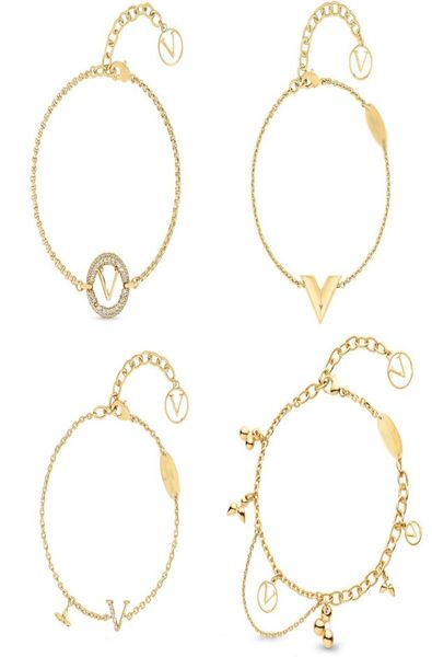 never fade chain bracelets designers 18k gold plated luxury brand letter circle fashion women love stainless steel copper bracelet7261634, Black
never fade chain bracelets designers 18k gold plated luxury brand letter circle fashion women love stainless steel copper bracelet7261634, Black