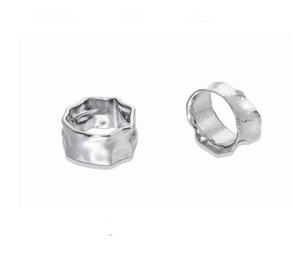 titanium steel nonfading ring niche design dark cold wind fold texture irregular couple trend accessories8423037, Silver
titanium steel nonfading ring niche design dark cold wind fold texture irregular couple trend accessories8423037, Silver