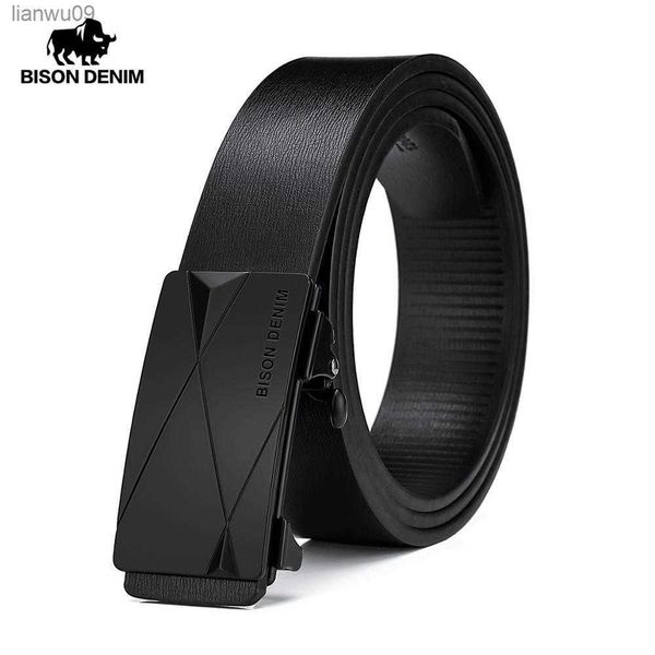 bison denim belt for men geuine leather alloy automatic buckle fashion brand classic luxury business cow leather men belt n71578 l230704, Black;brown
bison denim belt for men geuine leather alloy automatic buckle fashion brand classic luxury business cow leather men belt n71578 l230704, Black;brown
