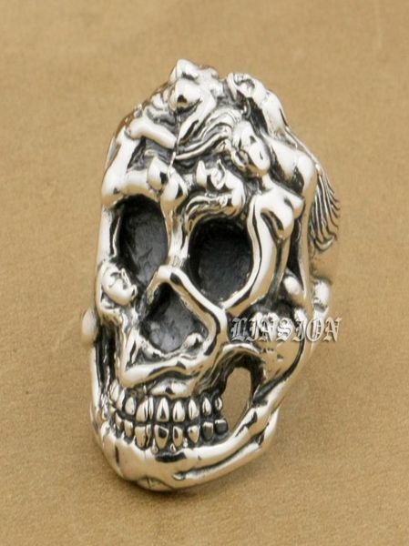 linsion erotic nude 925 sterling silver naked grils huge heavy skull ring 9t025 us size 7 to 152310121, Golden;silver
linsion erotic nude 925 sterling silver naked grils huge heavy skull ring 9t025 us size 7 to 152310121, Golden;silver