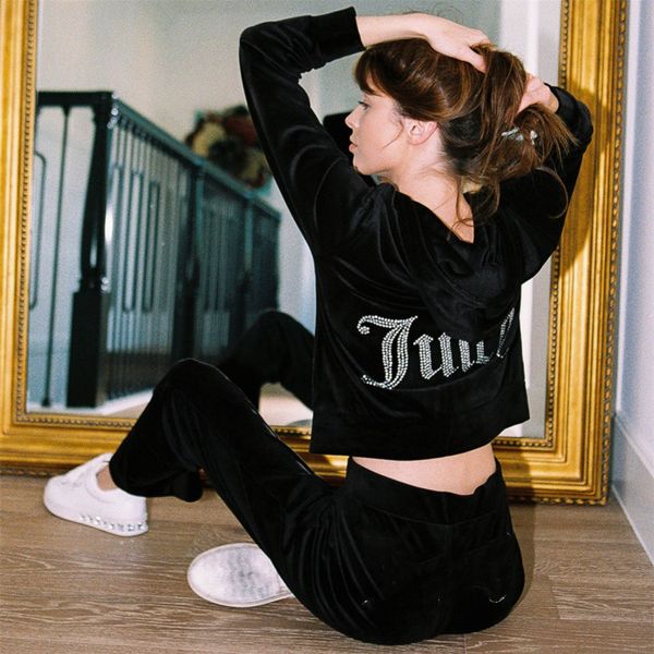 designer tracksuits hoodie women's veet tracksuit juicy two piece set women coutoures track suit sweatsuits casual sport hoodies sets87, Gray
designer tracksuits hoodie women's veet tracksuit juicy two piece set women coutoures track suit sweatsuits casual sport hoodies sets87, Gray