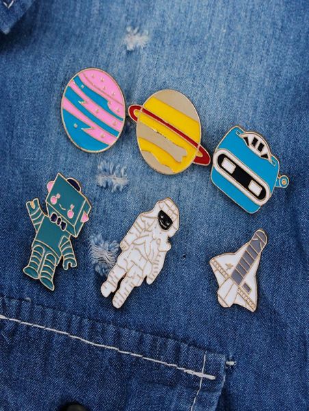 new clothing creative aircraft astronaut robot planet enamel cartoon brooch pin clothes for women kids brooches2036714, Gray
new clothing creative aircraft astronaut robot planet enamel cartoon brooch pin clothes for women kids brooches2036714, Gray
