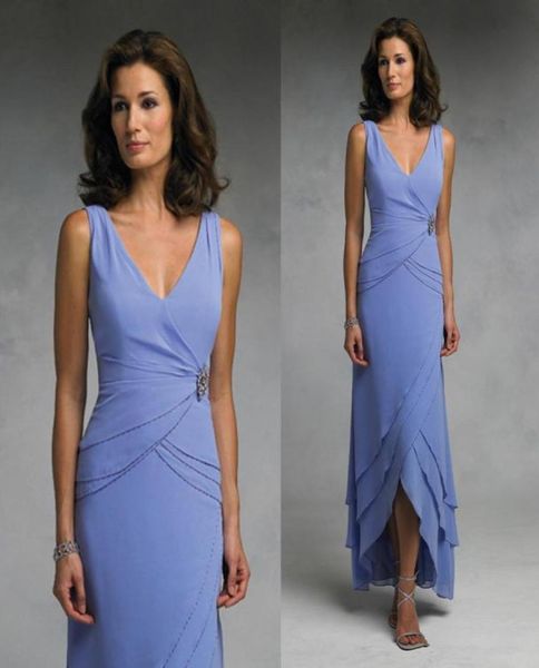 modest high low tiered chiffon 2019 mother of the bride dresses with v neck ruched zipper back party gowns wedding guest mother07761991, Black;red
modest high low tiered chiffon 2019 mother of the bride dresses with v neck ruched zipper back party gowns wedding guest mother07761991, Black;red