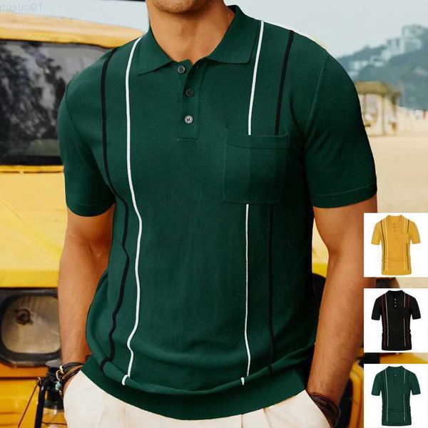 men's t-shirts summer business polo shirt men's short sleeved knit shirt ice silk fabric thin stripe casual fashion tshirts men c, White;black
men's t-shirts summer business polo shirt men's short sleeved knit shirt ice silk fabric thin stripe casual fashion tshirts men c, White;black