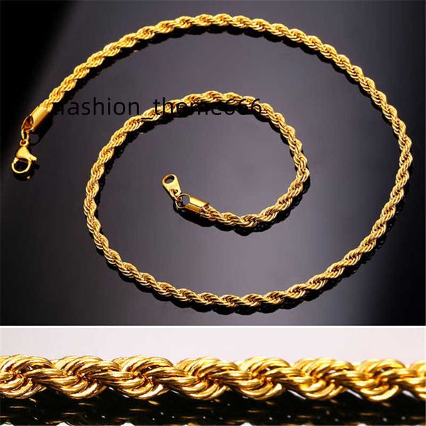 chains gold chains fashion stainless steel hip hop jewelry rope chain mens necklace, Silver
chains gold chains fashion stainless steel hip hop jewelry rope chain mens necklace, Silver