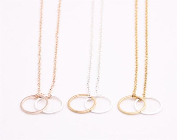 2018 geometric figure pendant necklace two hollow out circle plated necklace the gift to women9011886, Silver
2018 geometric figure pendant necklace two hollow out circle plated necklace the gift to women9011886, Silver