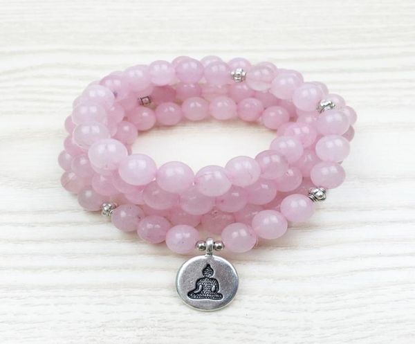 sn1028 love 108 rose quartz mala beads bracelet women yoga jewelry buddhist necklace heart chakra lotus charms bracelet9741531, Black
sn1028 love 108 rose quartz mala beads bracelet women yoga jewelry buddhist necklace heart chakra lotus charms bracelet9741531, Black
