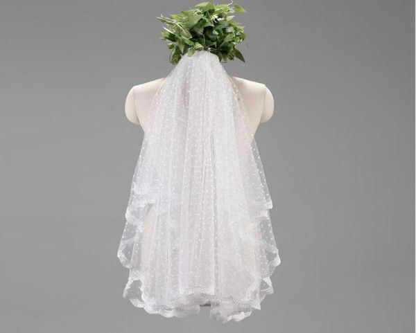 real images new arrival custom made two layers bridal veils wrist length polka dot tulle wedding veils with comb6696971, Black
real images new arrival custom made two layers bridal veils wrist length polka dot tulle wedding veils with comb6696971, Black