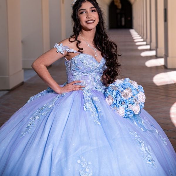 sky blue shiny evening gowns ball gown quinceanera dress beaded prom dresses for girl corset bow graduation gowns vestido de 15, Blue;red
sky blue shiny evening gowns ball gown quinceanera dress beaded prom dresses for girl corset bow graduation gowns vestido de 15, Blue;red