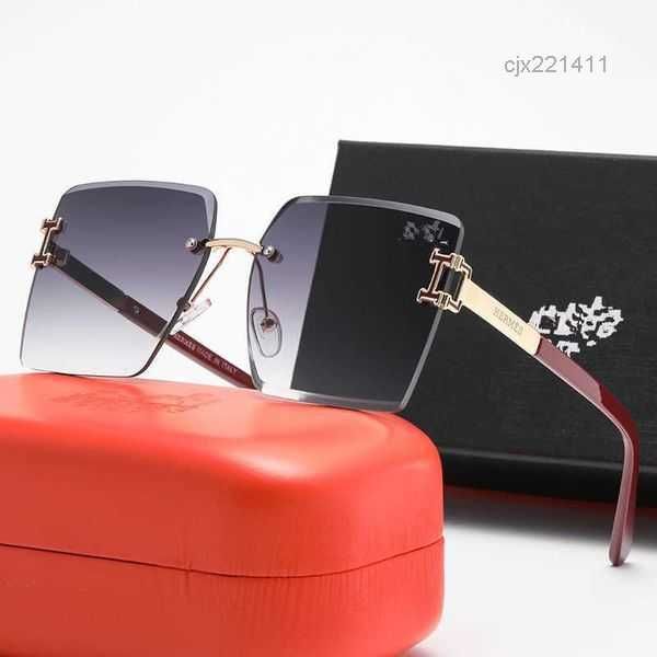 new frameless cut large frame sunglasses men's and fashionable beach lovers' gift bamj, White;black
new frameless cut large frame sunglasses men's and fashionable beach lovers' gift bamj, White;black